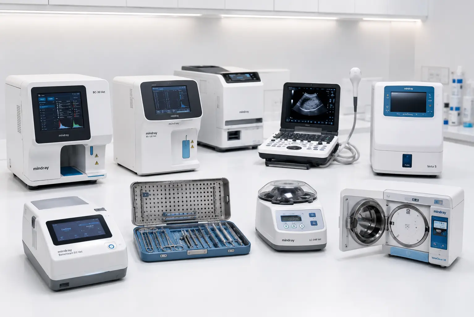 Veterinary care with advanced clinical equipment